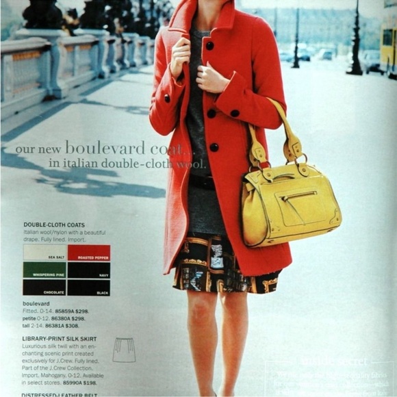 J.Crew Collection Library Book Themed Printed Silk Mini Skirt 0 - Picture 2 of 13